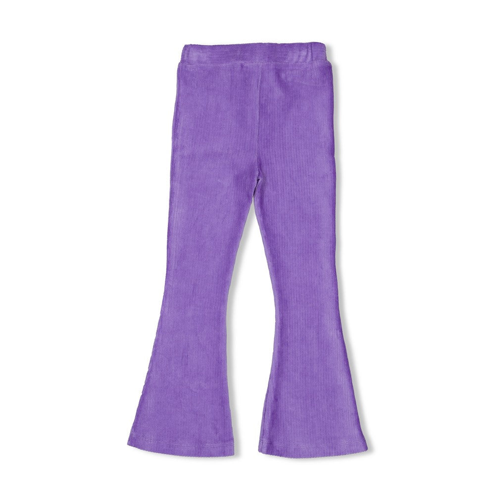 || Jubel || Flared broek rib fluweel lavendel - Wild Soul