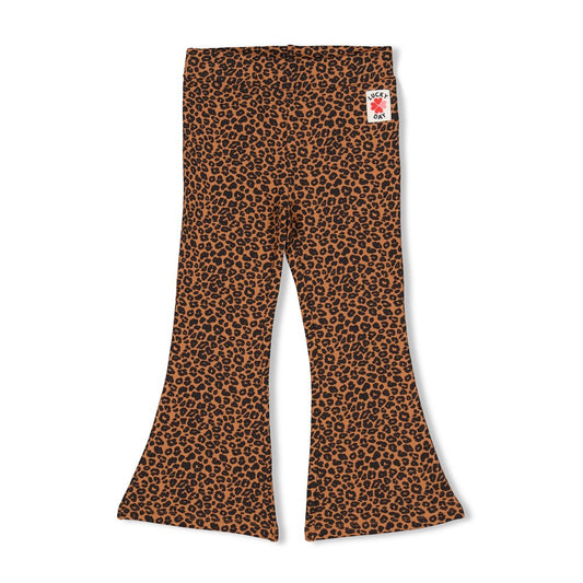 || Jubel || Flared broek met panter print - Queen of Hearts