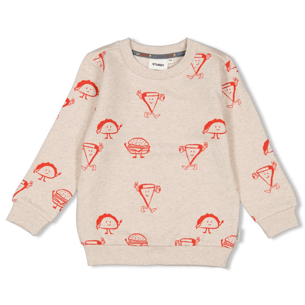 || Sturdy || Sweater met print - Couch Club