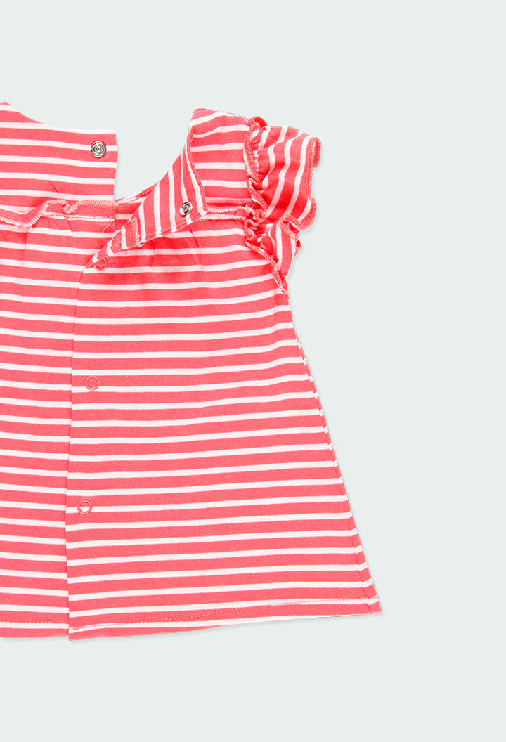 || Boboli || knit jurk gestreept met bloomer