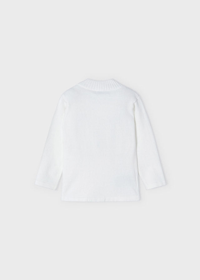 || Mayoral || Mockneck trui naturel - Baby