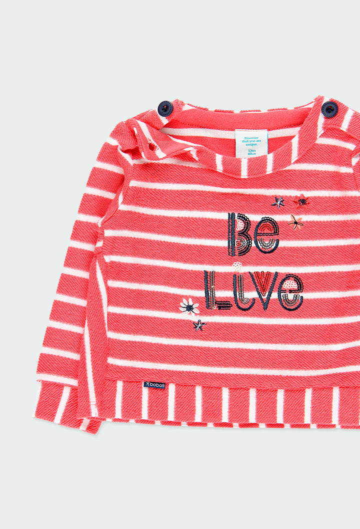 || Boboli || sweatshirt knit gestreept