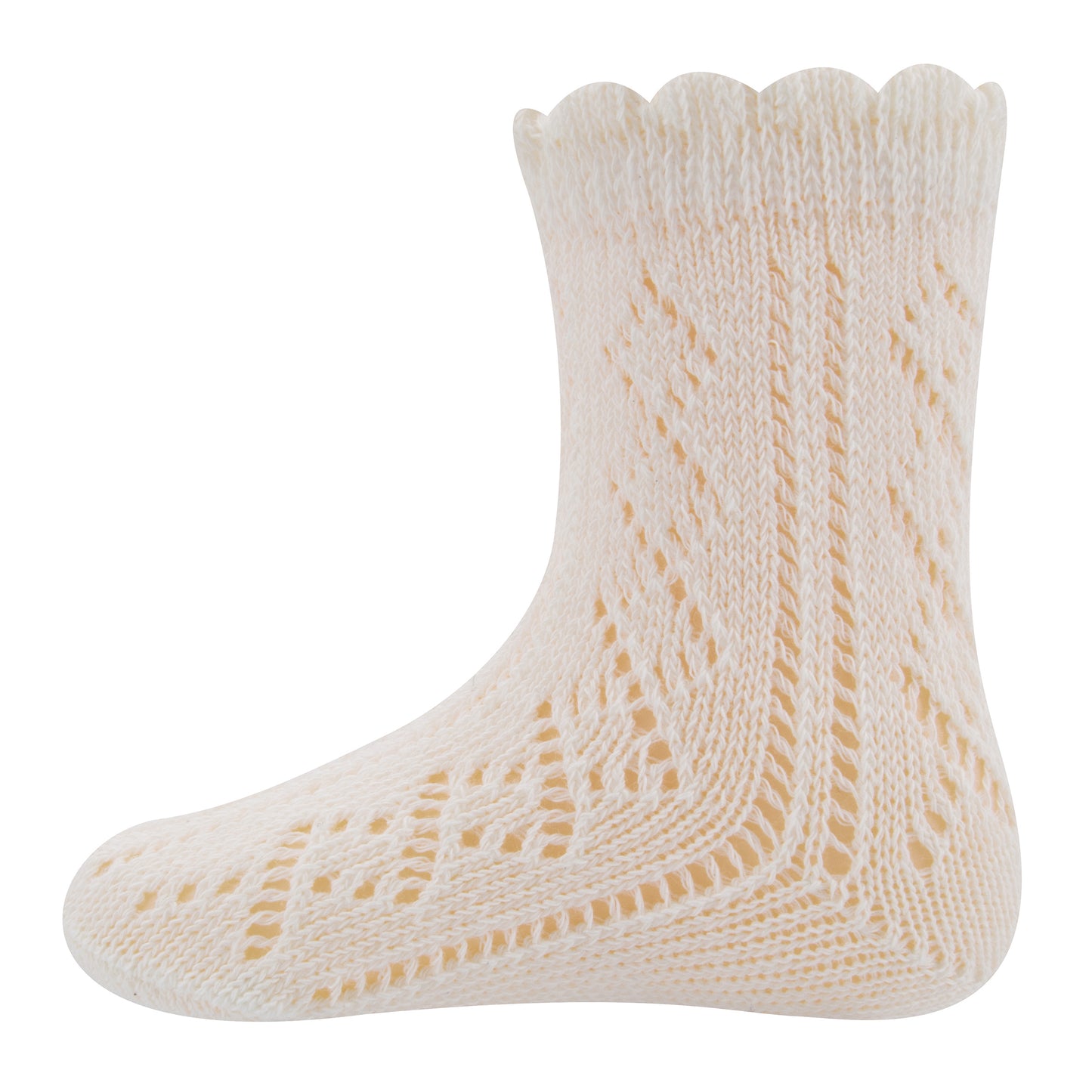 || Ewers || Opengewerkte sokken - Off white