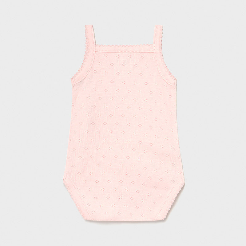 Mayoral romper pointelle - roze
