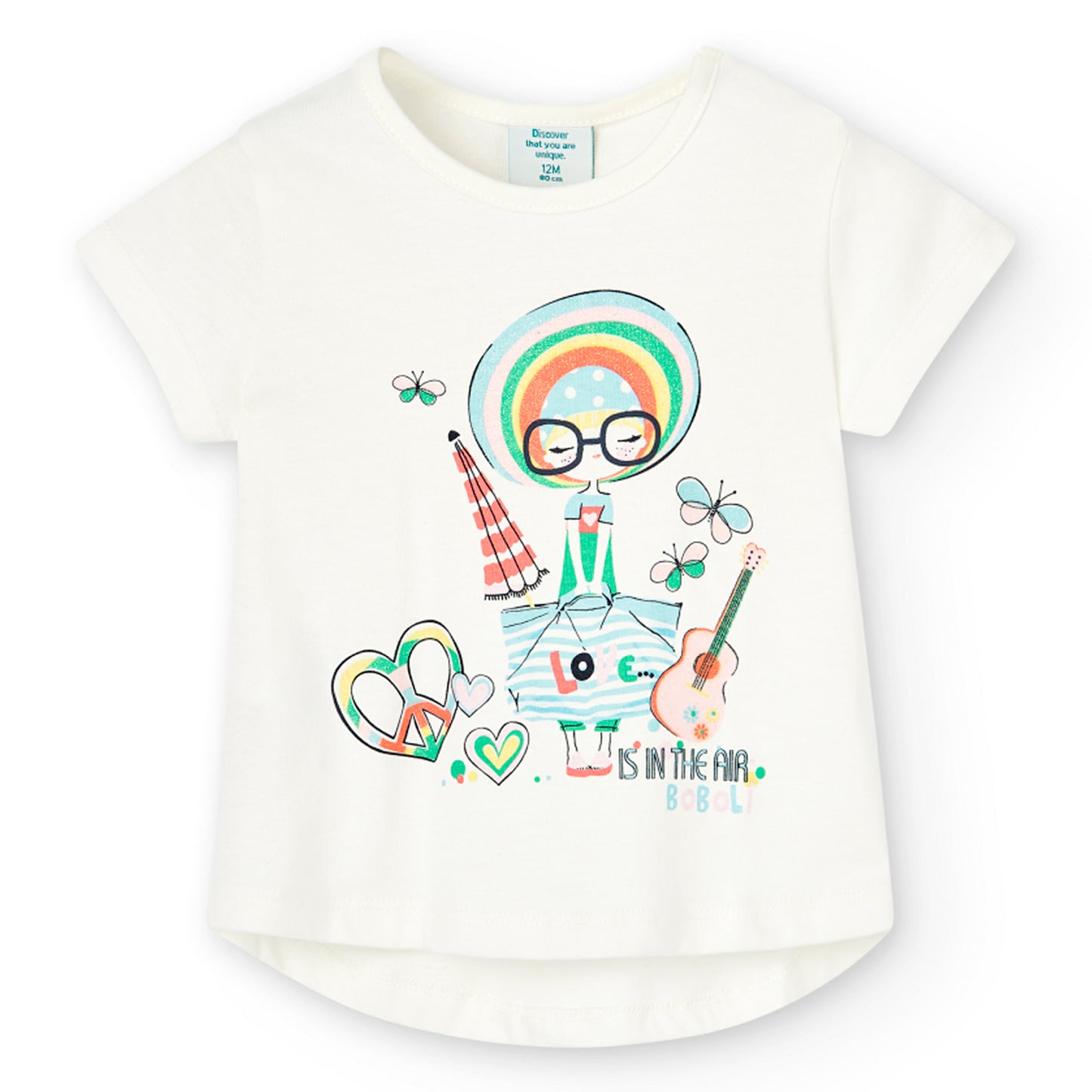 || Boboli || T-shirt Flower Power