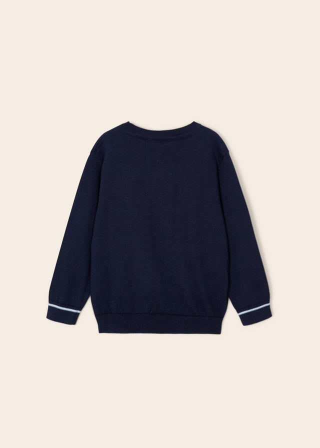 || Mayoral || Basis katoenen trui navy - Mini