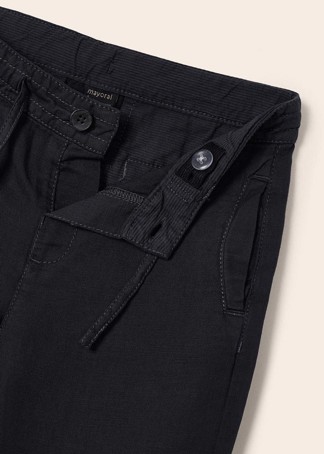 || Mayoral || Linnen chino grijs - Mini