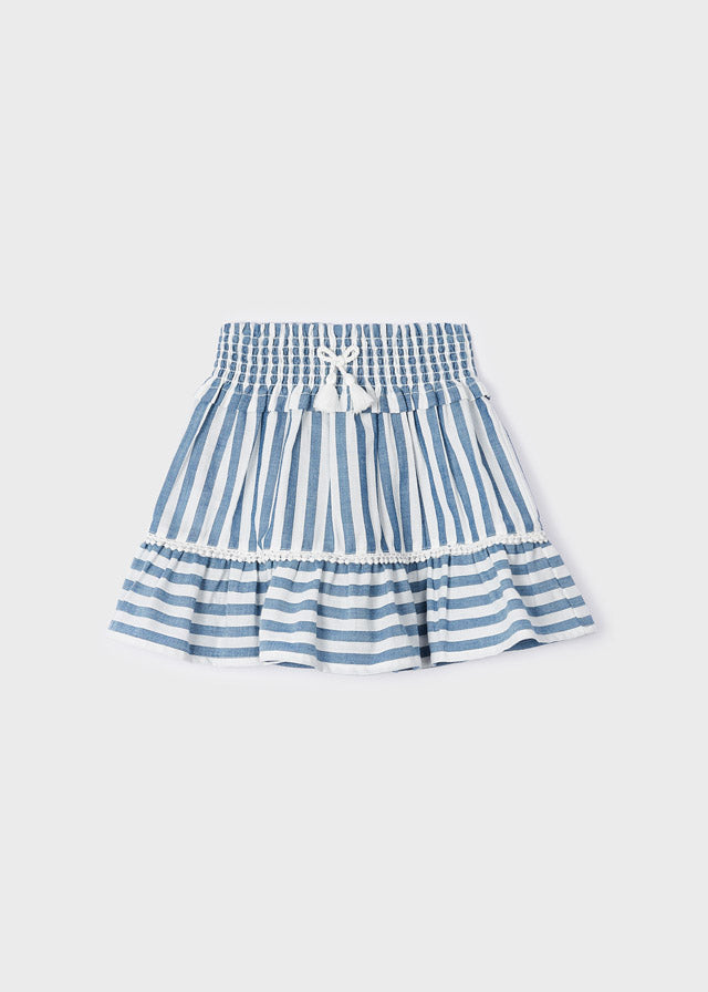|| Mayoral || Gestreepte katoenen rok - Mini