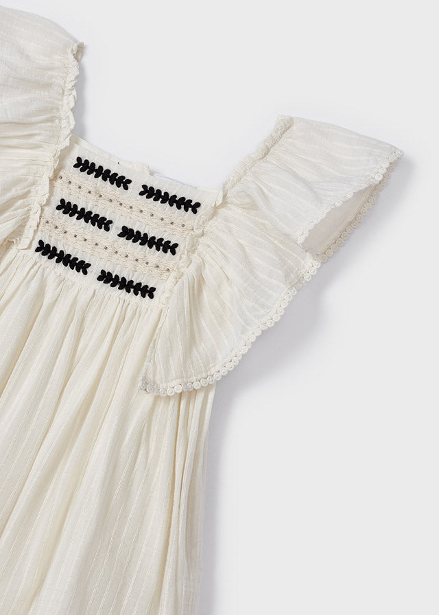 || Mayoral || Zomerjurk met borduursel - Mini