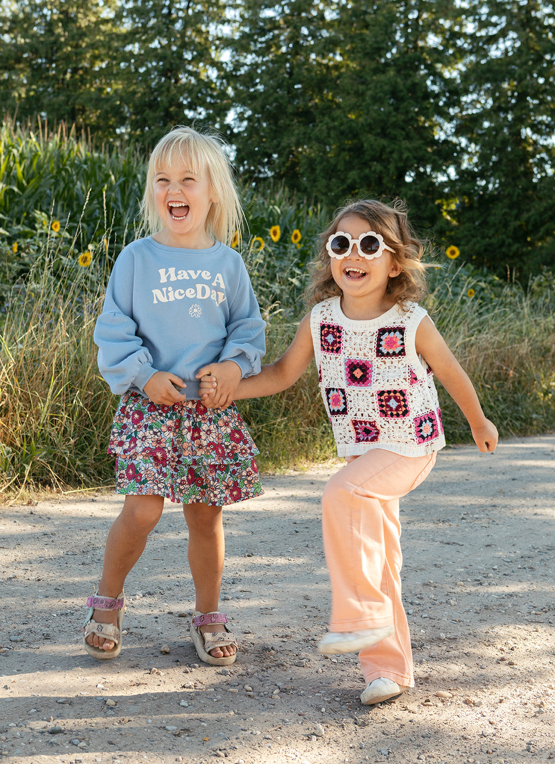 || LOOXS || Wide leg jeans - Little garment dyed