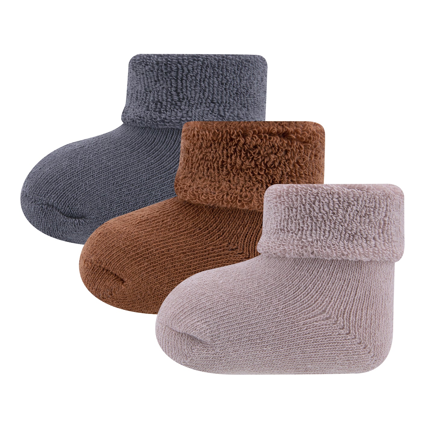 || Ewers || 3-pack dikke newborn sokken - Variatie
