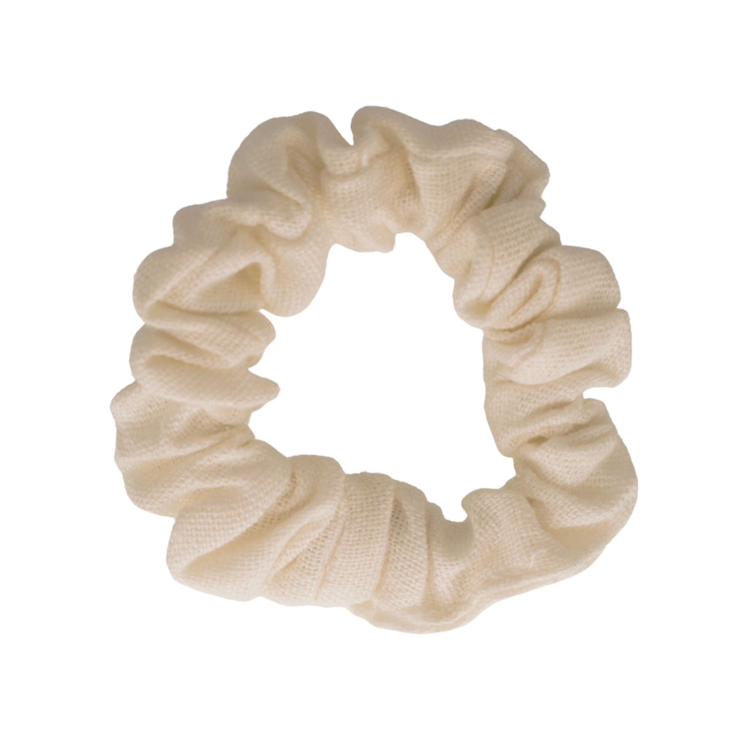 || Your Little Miss || Mini scrunchie - Off White Linen