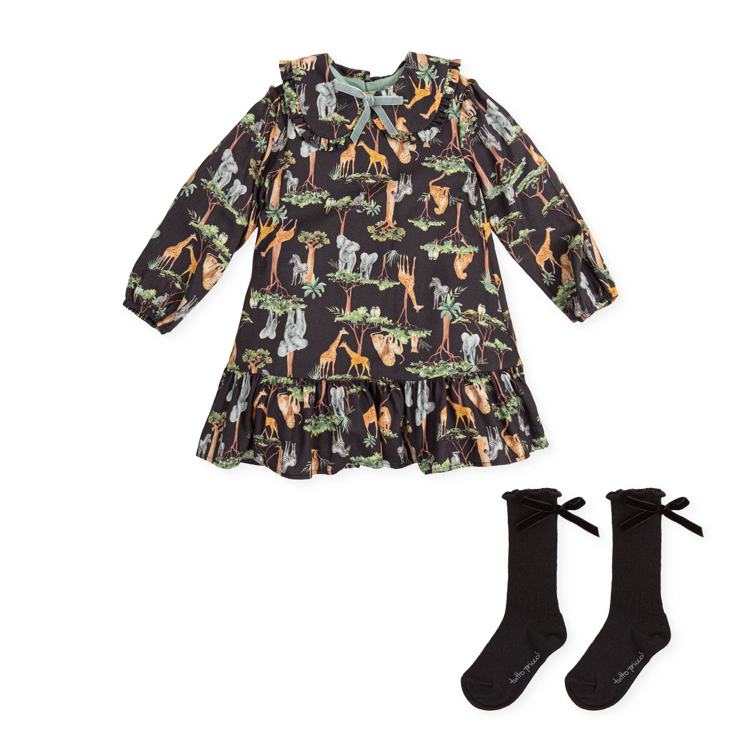 || Tutto Piccolo || Jurk met jungle print