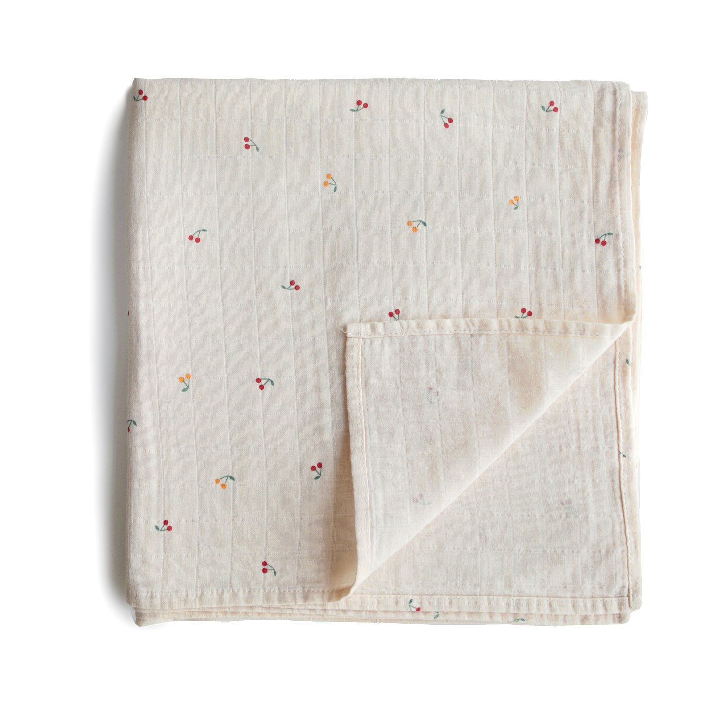 Mushie Hydrofiele Doek XL - Swaddle Cherries