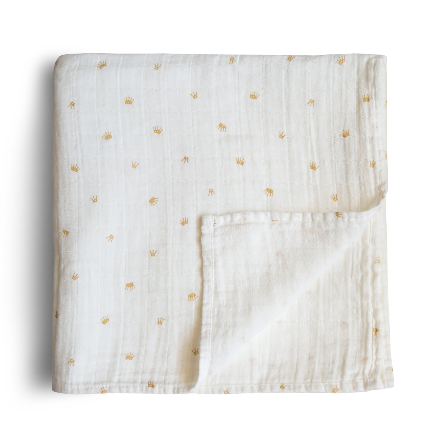 Mushie Hydrofiele Doek XL - Kroontjes