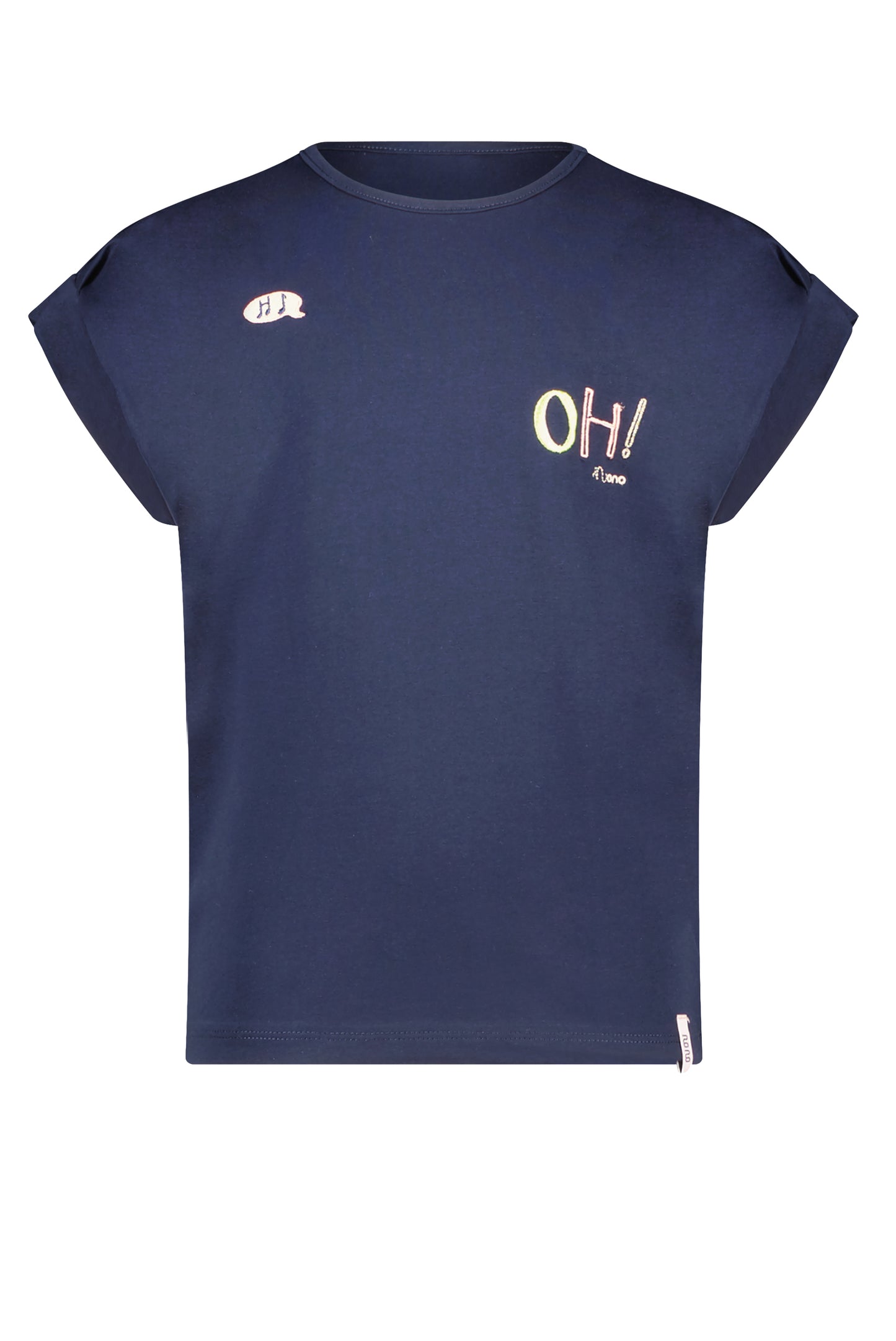 || NONO || T-shirt met borduursel