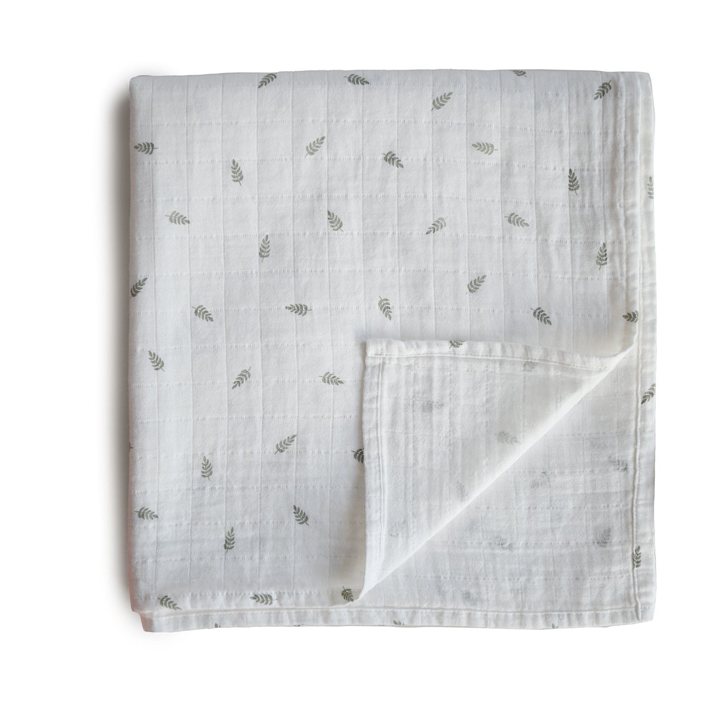Mushie Hydrofiele Doek XL - Blaadjes