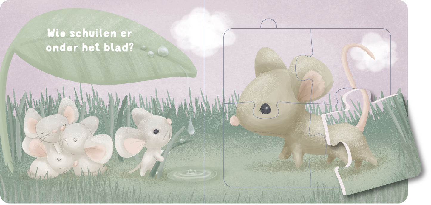 || Little Dutch || Puzzelboek - Mijn dieren