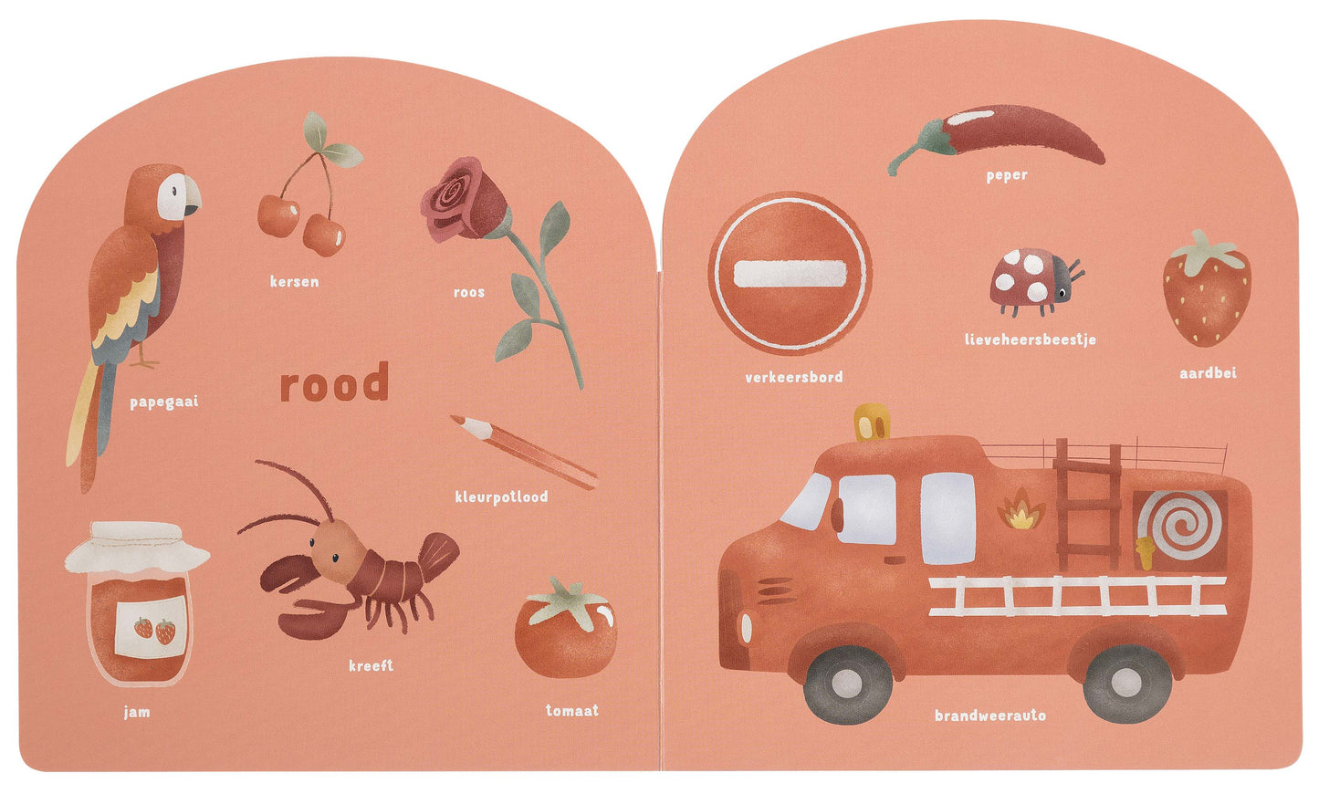 || Little Dutch || Regenboog kleurenboek