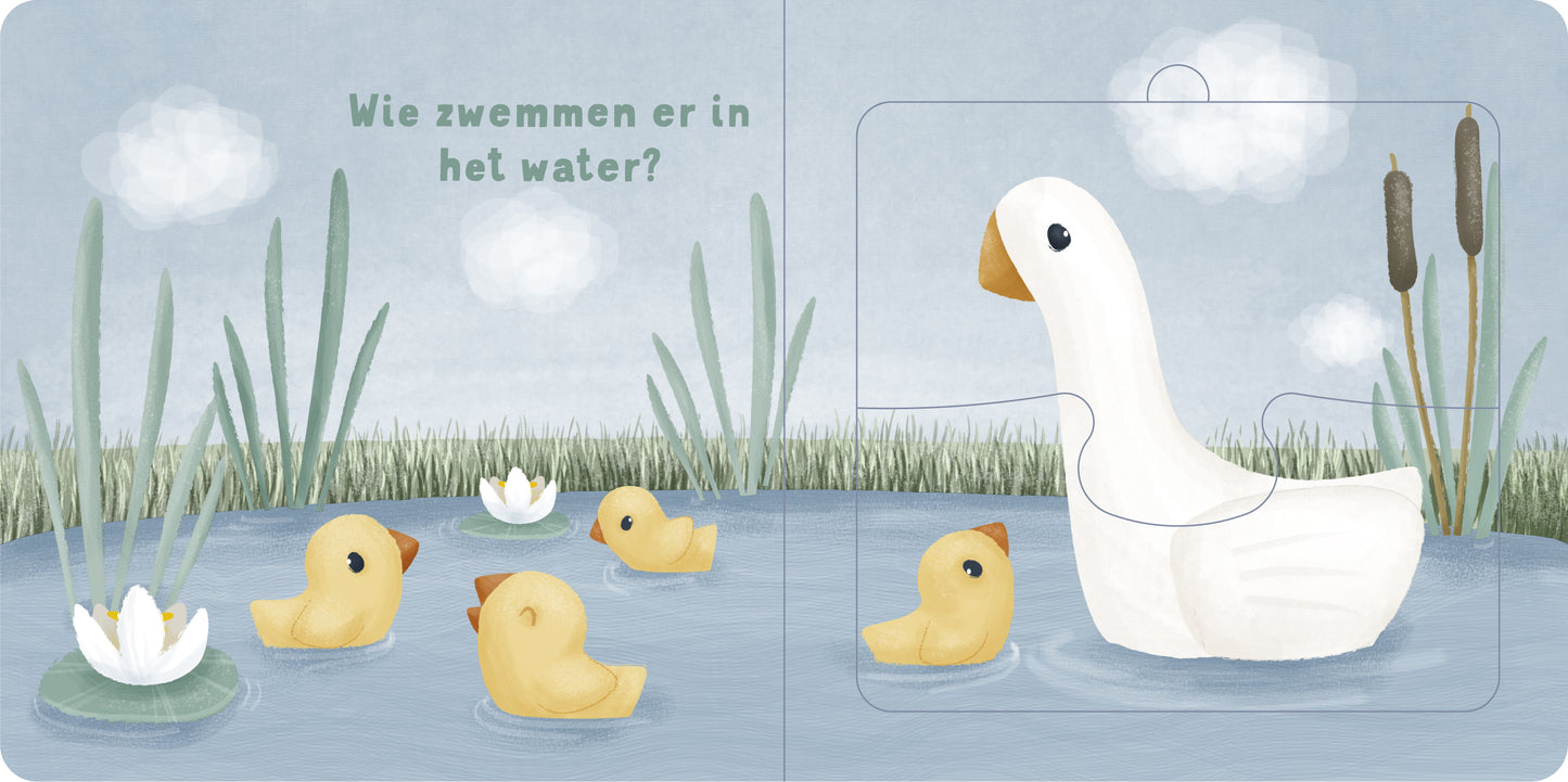 || Little Dutch || Puzzelboek - Mijn dieren