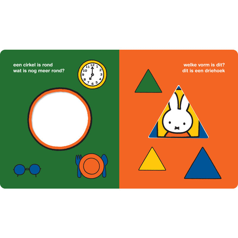 || Dick Bruna || Welke vorm zie je, Nijntje?