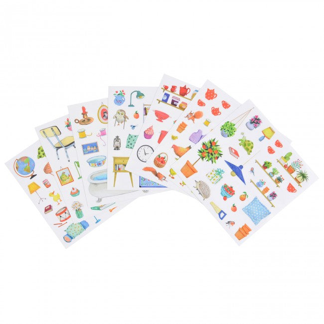 || Moulin Roty || Stickerboek - La Grande Familie