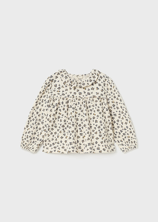 || Mayoral || Crinckle blouse met print - Baby