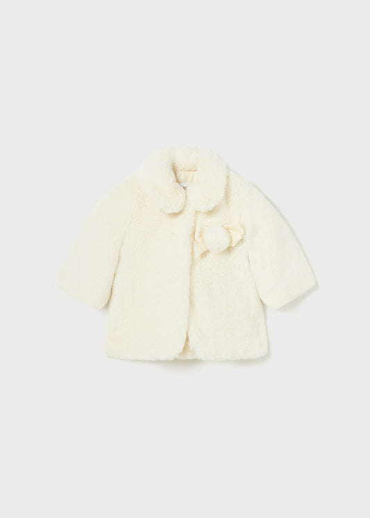 || Mayoral || Fake fur jas - Newborn
