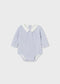 || Mayoral || Romper shirt met kraagje - blauw - Newborn