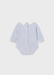 || Mayoral || Romper shirt met kraagje - blauw - Newborn
