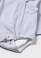 || Mayoral || Romper shirt met kraagje - blauw - Newborn