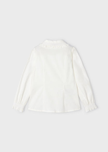 || Mayoral || Poplin blouse met kraag - Mini