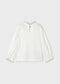 || Mayoral || T-shirt met geborduurde bloemen - Mini