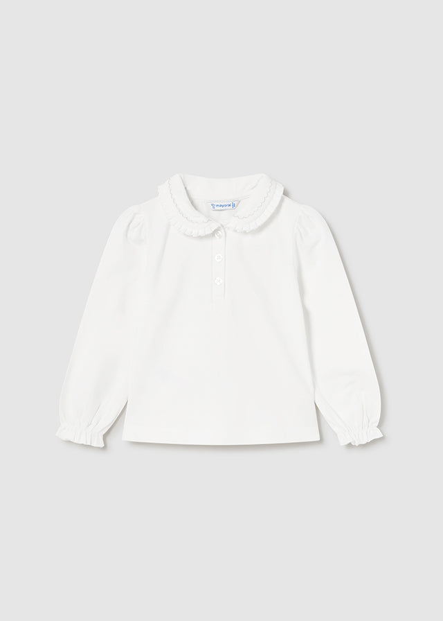 || Mayoral || Basis polo met borduursel
