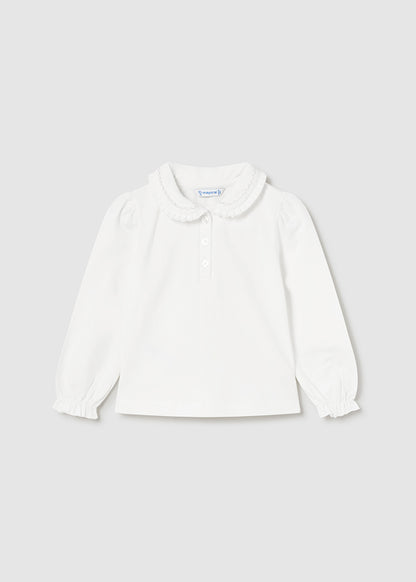|| Mayoral || Basis polo met borduursel