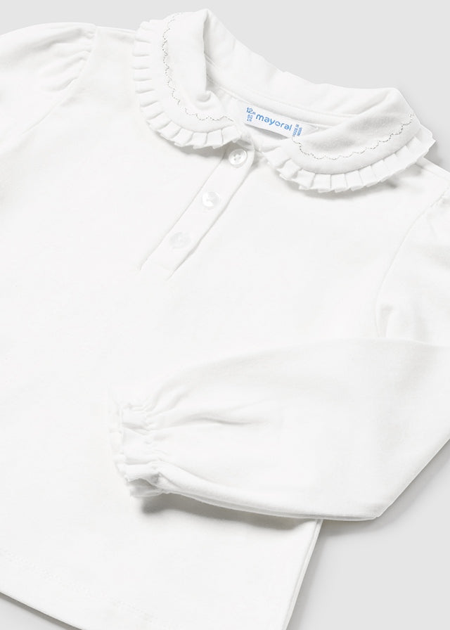 || Mayoral || Basis polo met borduursel