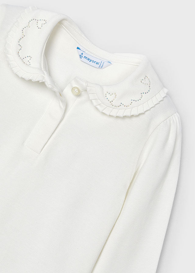 || Mayoral || Basis polo t-shirt - 33 Natural