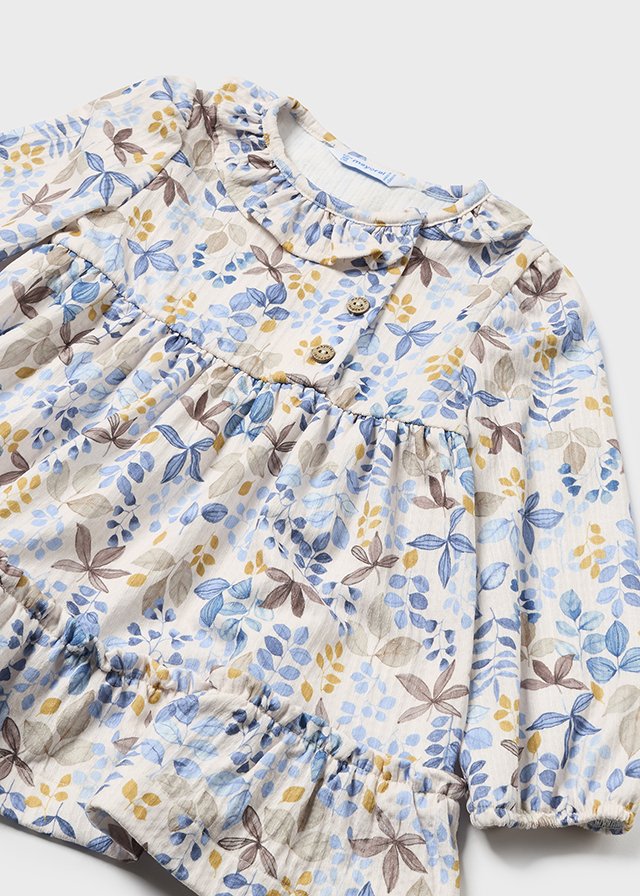 || Mayoral || Fleece jurk met print