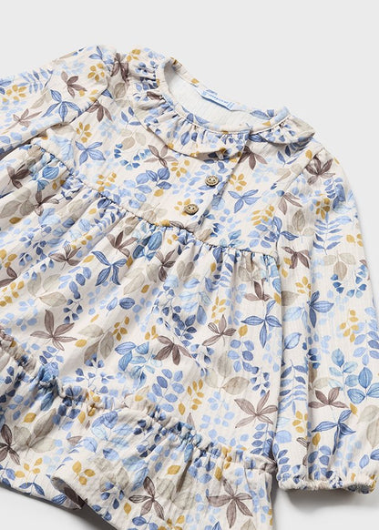 || Mayoral || Fleece jurk met print