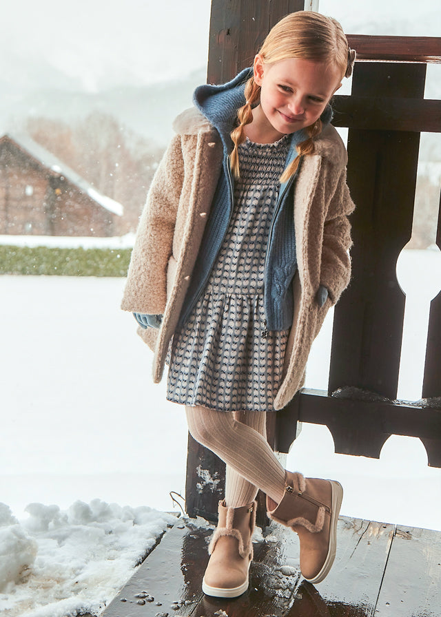 || Mayoral || Jurk met appeltjes print