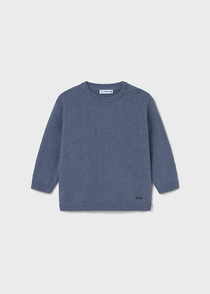 || Mayoral || Basis trui wol katoen mix - Donker blauw 044