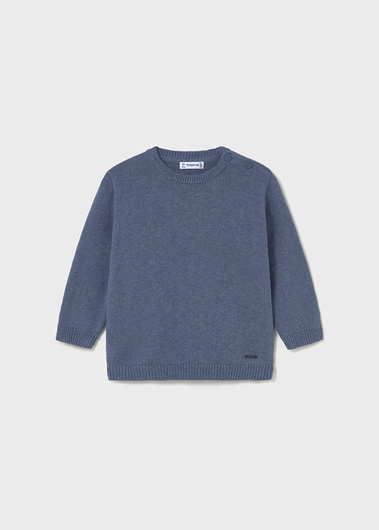 || Mayoral || Basis trui wol katoen mix - Donker blauw 044