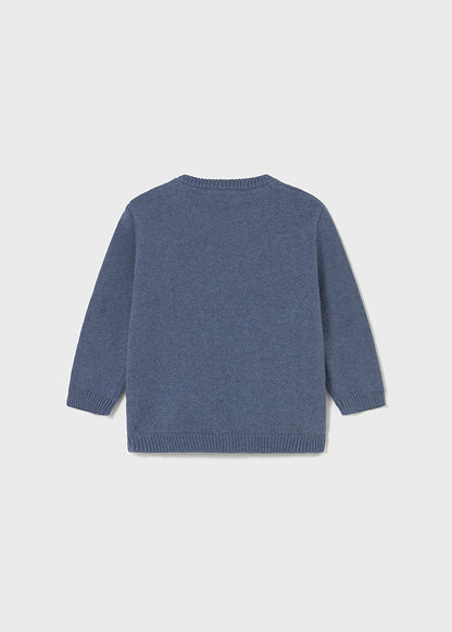 || Mayoral || Basis trui wol katoen mix - Donker blauw 044