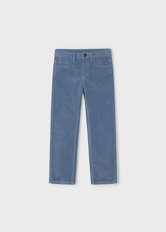 || Mayoral || Basis corduroy regular fit - Steel 042