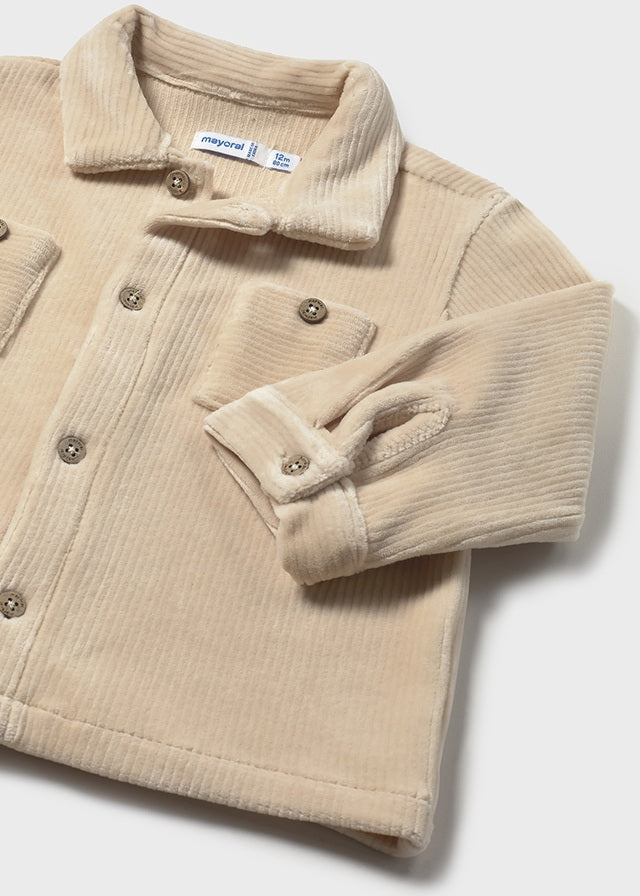 || Mayoral || Rib fluwelen overshirt