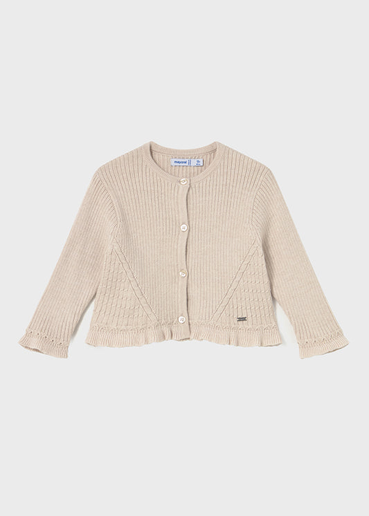 || Mayoral || Gebreid vest ruches