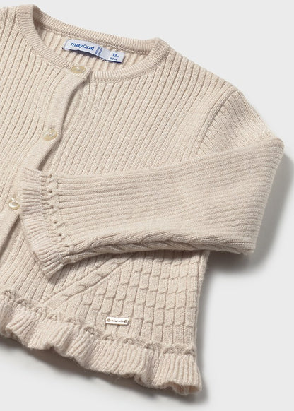 || Mayoral || Gebreid vest ruches