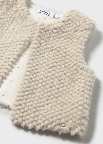 || Mayoral || Fake fur gilet