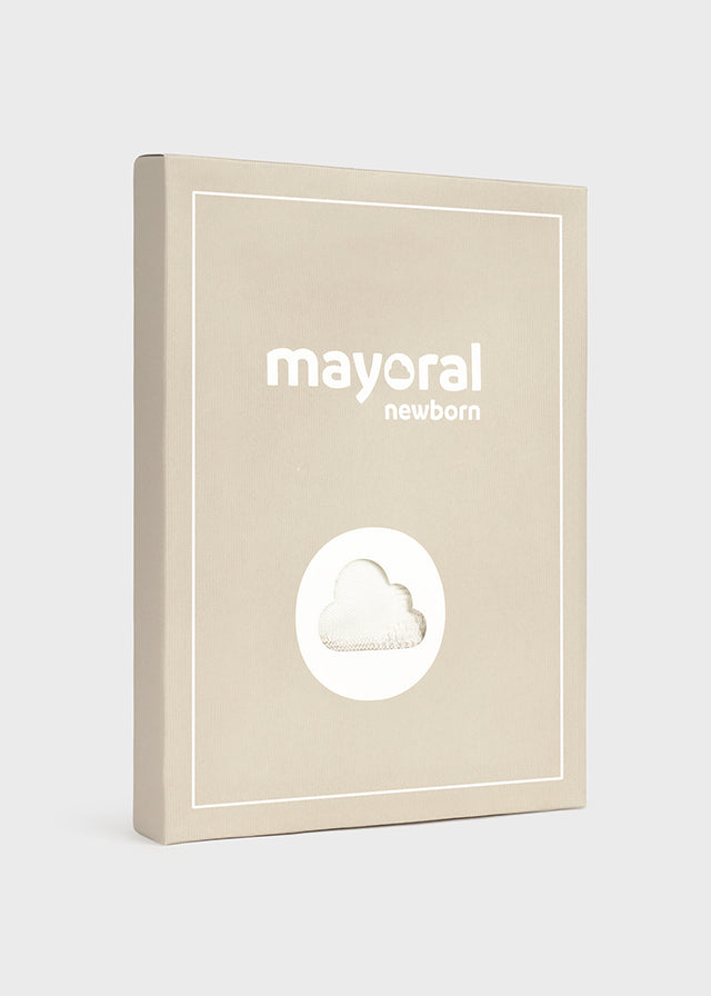 || Mayoral || Newborn set auto - Ecru