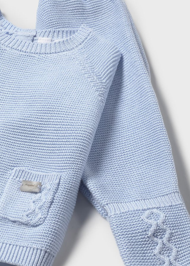 || Mayoral || Newborn set met mutsje - Blauw